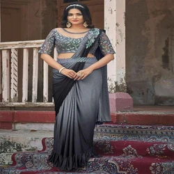 Stone Work Saree