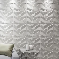 White Plastic Wall Panels, Long-lasting, design