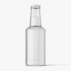Transparent Beer Bottle, Screen printing surface