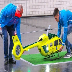 Huge Remote Control Helicopter, Metal, plastic, foam