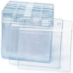 Plastic ID Card Holder, Pvc material, rectangle shape