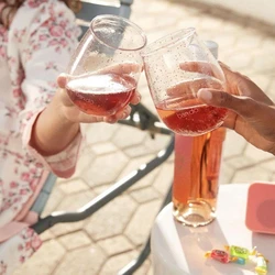 fancy disposable cocktail glasses, finest, Unbreakable