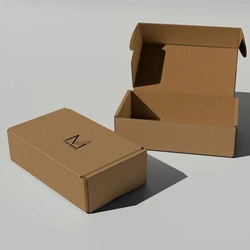 Corrugated Carton Mono Box, Single-piece folding