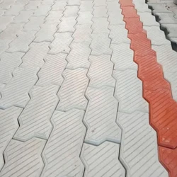 Zig Zag Pavement Tiles