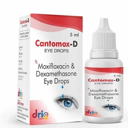 Moxifloxacin Eye Drops, Fluoroquinolone antibiotic