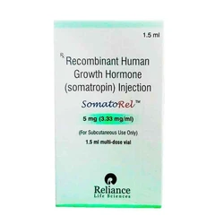 Somatorel 5mg Injection, Growth hormone therapy