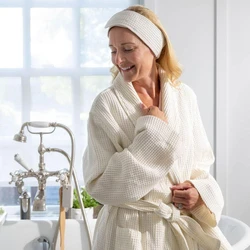 Cotton Yarn Bath Robe