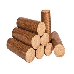 Round Biomass Briquettes