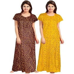 Half Sleeve Cotton Nighty