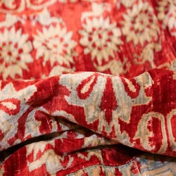 Velvet Design Textile Fabric