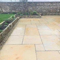 Yellow Limestone Slab