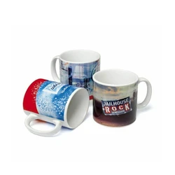 Plastic Printed Coffee Mug