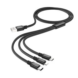 3 In 1 Multiple Data Cable