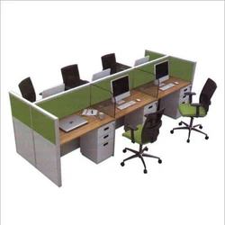 Laminated Office Workstation
