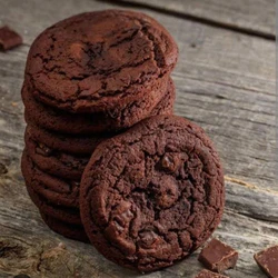 Round Chocolate Biscuits