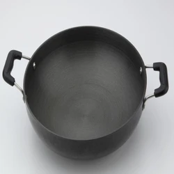 Hard Anodised Metal Karahi