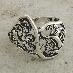 Exotic Sterling Silver Ring