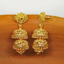 Double Layer Gold Earring