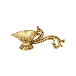 Brass diya