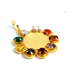 Navgraha Gemstone Pendant