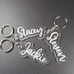 Acrylic Personalized Keychain