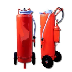 Trolley Mounted Fire Extinguisher