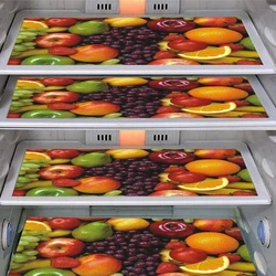 Fridge Fruit Print Mats
