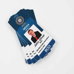 PVC Accreditation Cards 