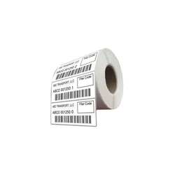 Laminated Barcode Label