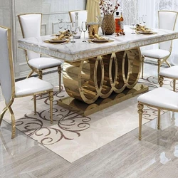 Luxury Marble Table Set