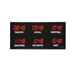 World Digital Clock