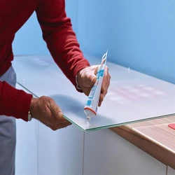 Acrylic Transparent Glue, Liquid form, bottle type