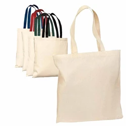 Cotton Carry Bags, Washable & reusable feature