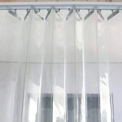 AC Striped Curtain, Pvc material, customized size