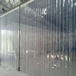 Plain AC Curtain, Transparent color, rectangular