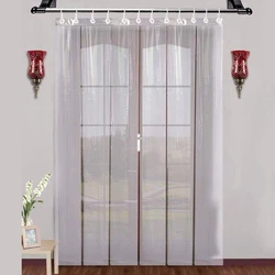 Strip Ac Curtains, 8 inch width size, transparent