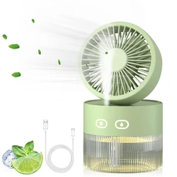 Mist Table Fan, Low power consumption, 3 speed control