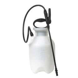 Gallon Pump Sprayer, Translucent white tank design