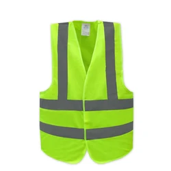 Green Safety Jacket, high visibility, durable