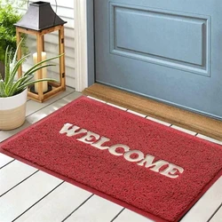 Pvc Door Floor Mat, Blue color & 16 x 24 inches