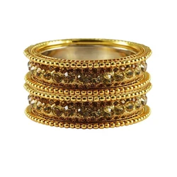 Golden Brass Bangles