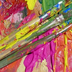 Drying Acrylic Paints