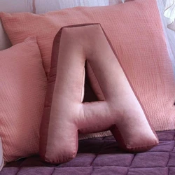 Alphabet Shape Cushion