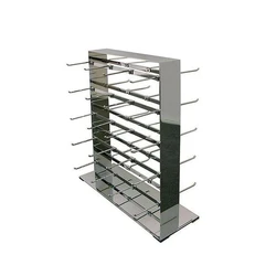 Metal Wall Mounted Display Racks Fashion Jewelry Wall Panel