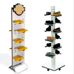 Footwear Display Racks Customized Acrylic Shoes Display Stand