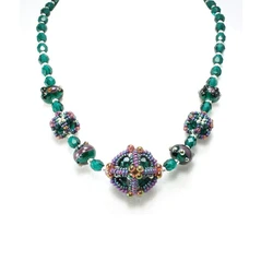 Polish Glass Beads Necklace