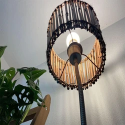 Lamp Bamboo Stand