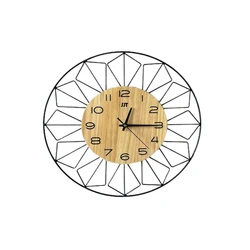 Modern Metalic 3D Wall Clock Design Decorative Wall Clock