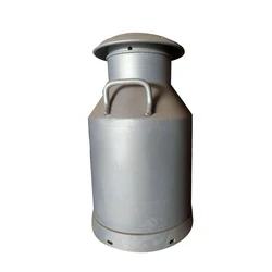 Aluminium Silver Milk Can
