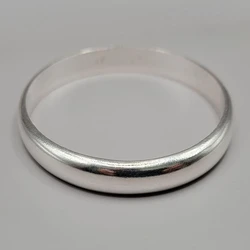Silver Round Kada